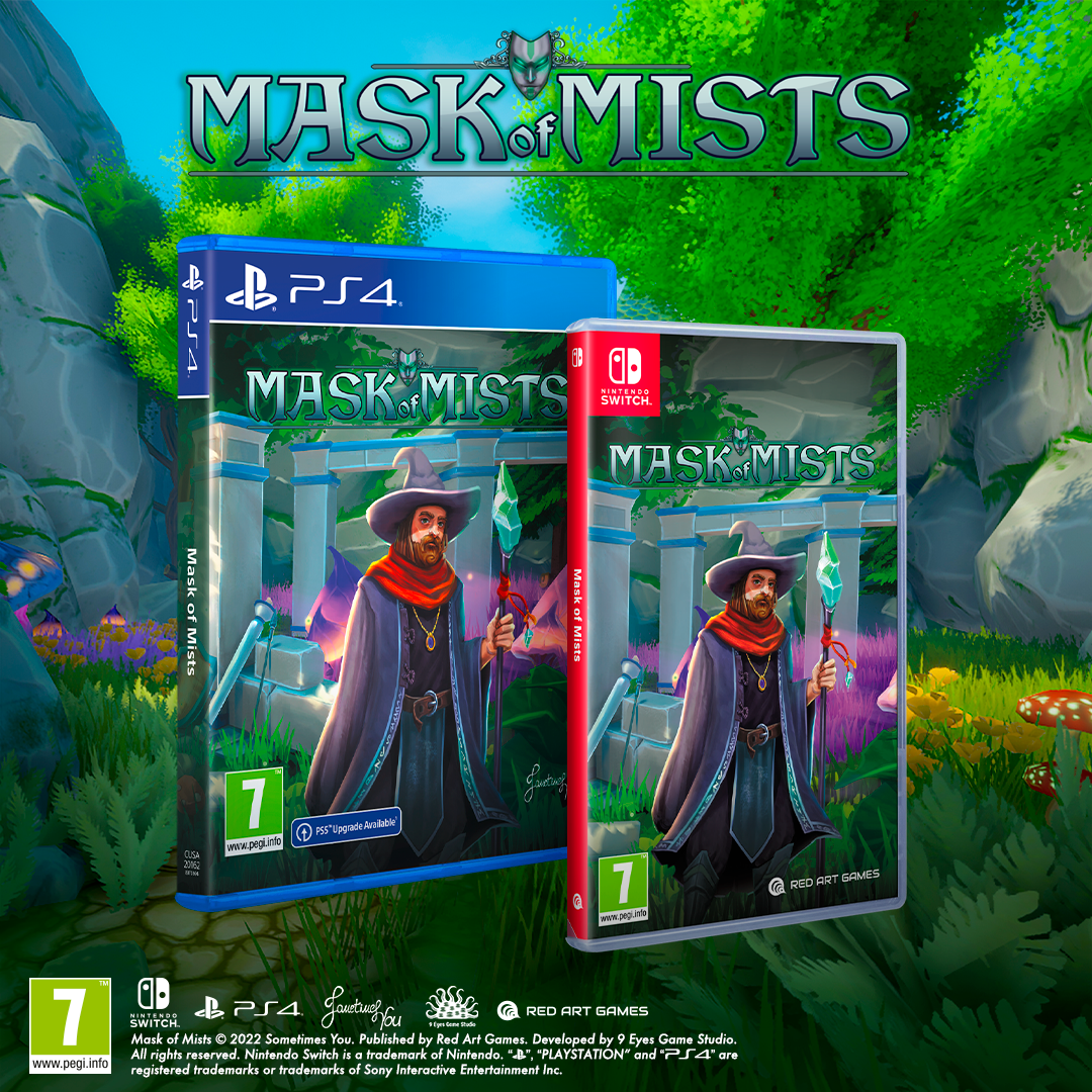 Mask of Mists on sale For Playstation 4 Red Art Games Brand New Sealed